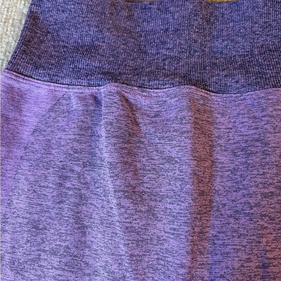 PINK Victoria's Secret Lavender Mesh Leggings 1510 - Picture 3 of 7